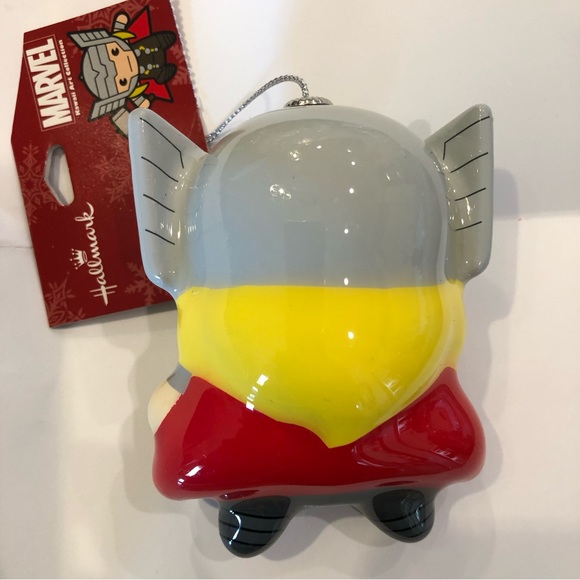 NIB Hallmark Avengers Thor Decoupage Christmas Ornament - Picture 2 of 2